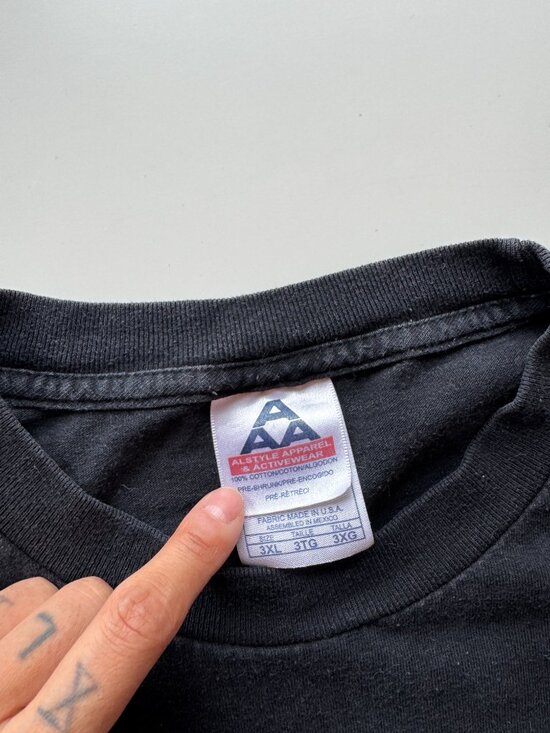 Vintage 2003 ORANGE COUNTY CHOPPERS Black Cotton Long Sleeve T-Shirt, Size 3XL - Picture 9 of 10